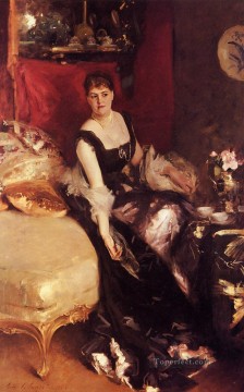  Singer Oil Painting - Mrs Kate A More portrait John Singer Sargent